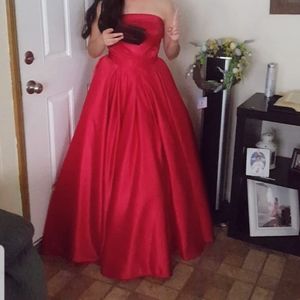 Red Gown